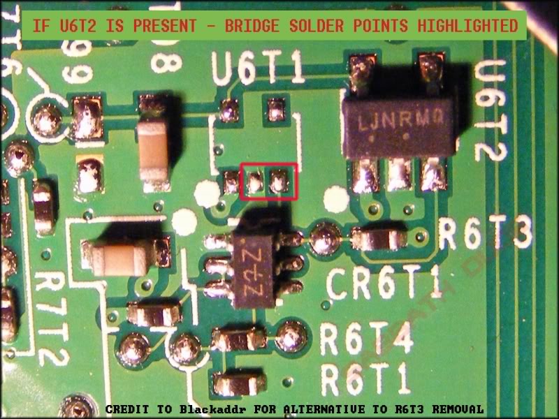 Solder Points to Bridge on Jasper