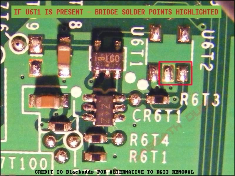 Solder Points to Bridge on Xenon